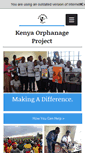 Mobile Screenshot of kenyaorphanageproject.org